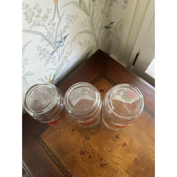 Holly Hobbie Christmas Coca Cola Glasses 3 Limited Edition Vintage Tumblers 1978 - Picture 6 of 6